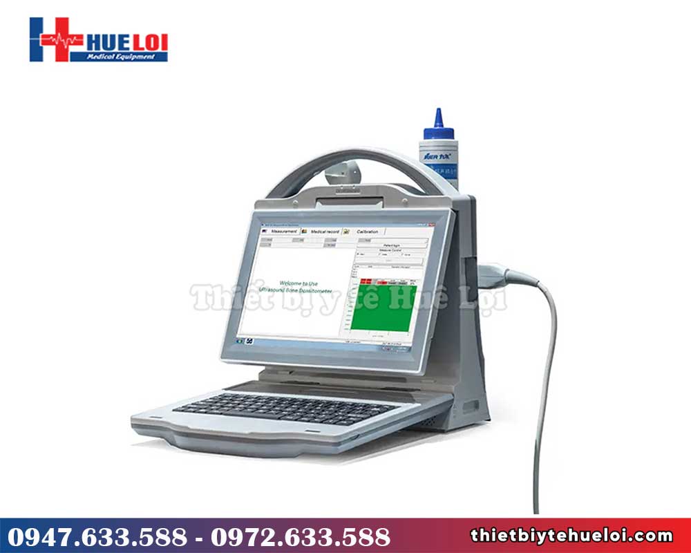 Máy đo mật độ xương bằng sóng siêu âm